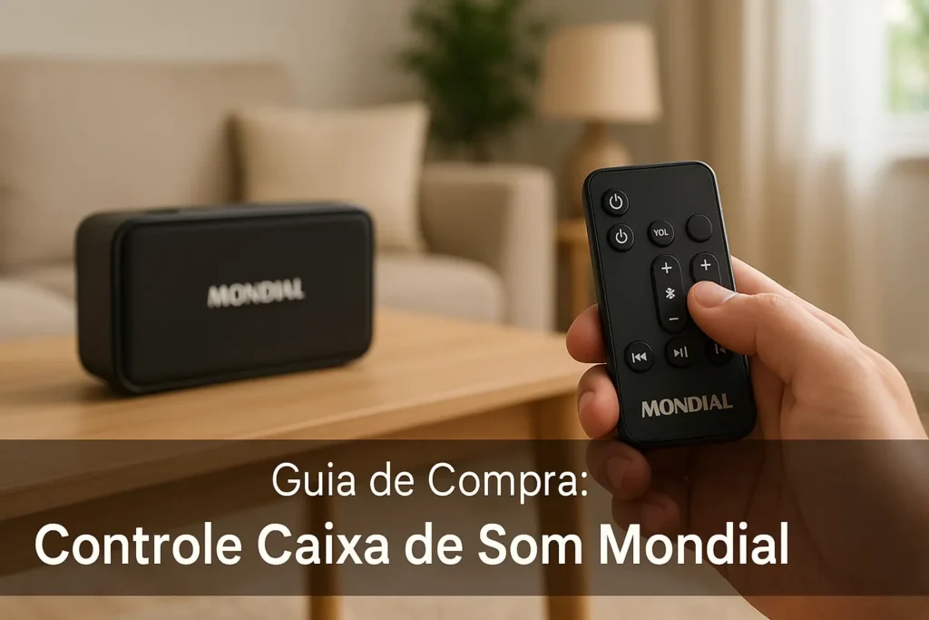 5 Melhores Controle Caixa de Som Mondial: Potência e Conectividade
