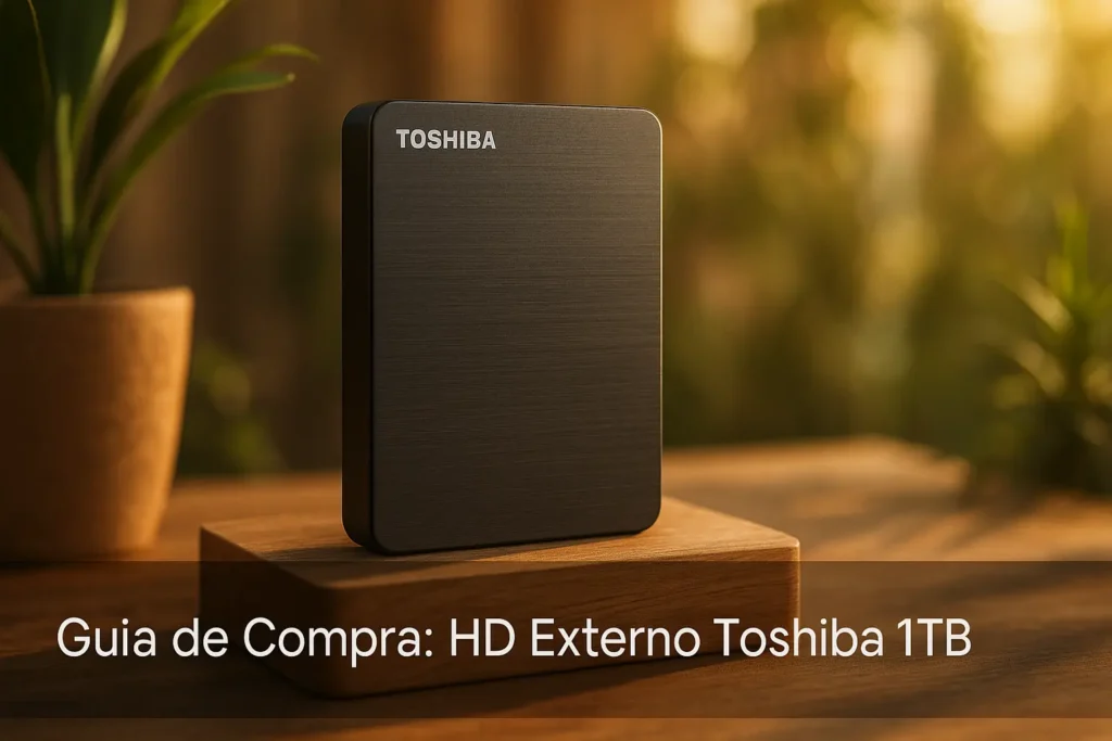 5 Melhores HD Externo 1TB Toshiba com Garantia e Suporte no Brasil
