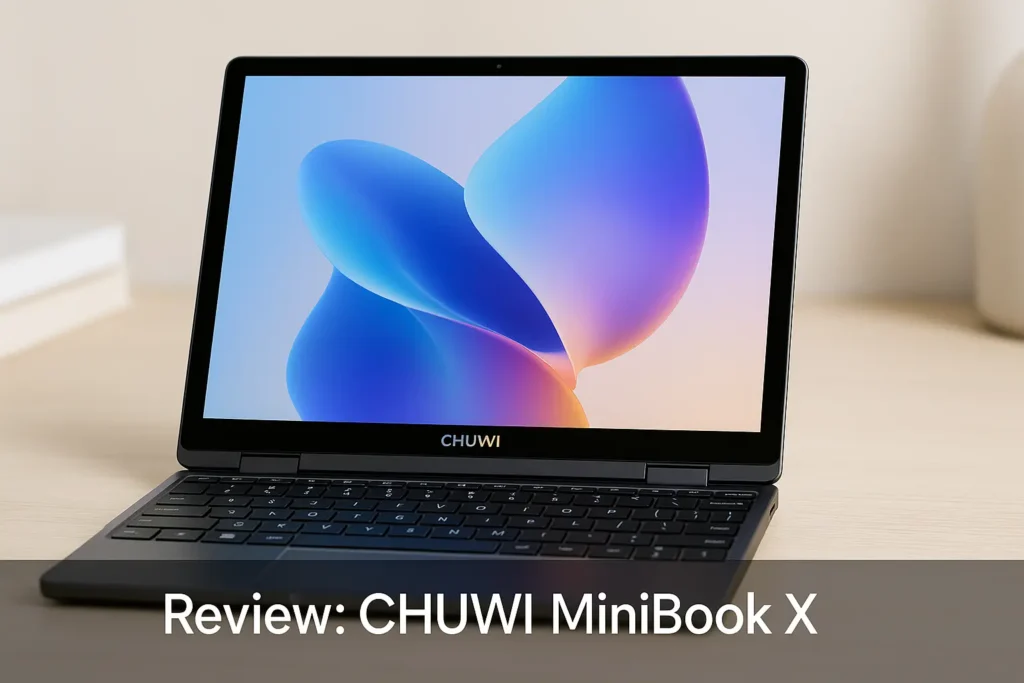 CHUWI MiniBook X: potência e versatilidade 2 em 1