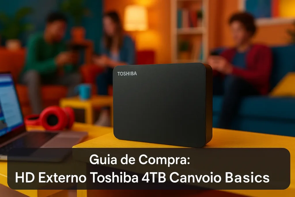 Guia de Compra: 5 Melhores HD Externo Toshiba 4TB Canvio Basics Atualizados para 2025