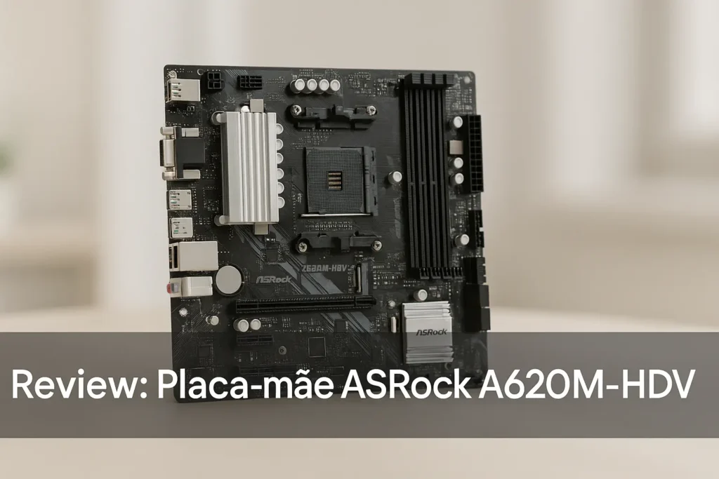 ASRock A620M-HDV/M.2: a melhor escolha AM5?