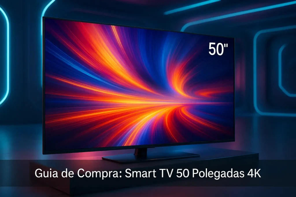 5 Melhores Smart TVs 50 Polegadas 4K Testadas por Usuários Reais
