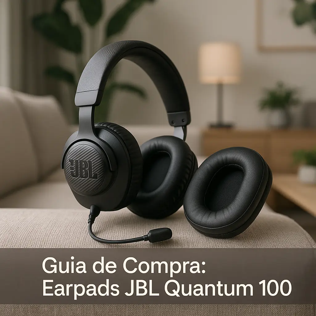 5 Melhores Earpads JBL Quantum 100 para Quem Busca Conforto e Qualidade
