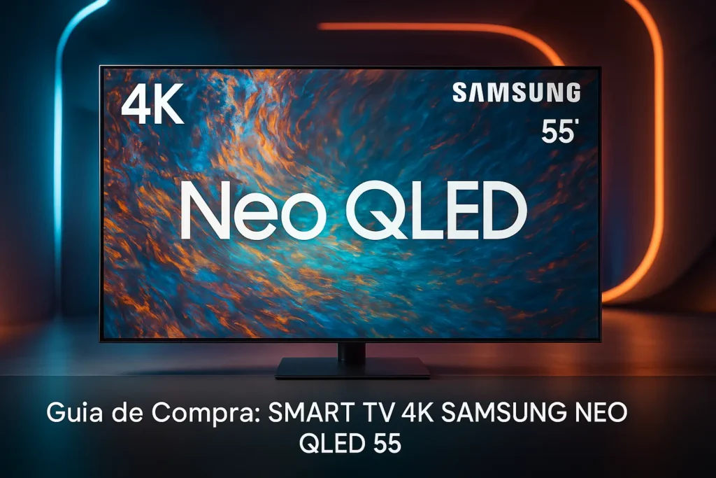 5 Melhores Smart TV 4K Samsung Neo QLED 55" em 2025
