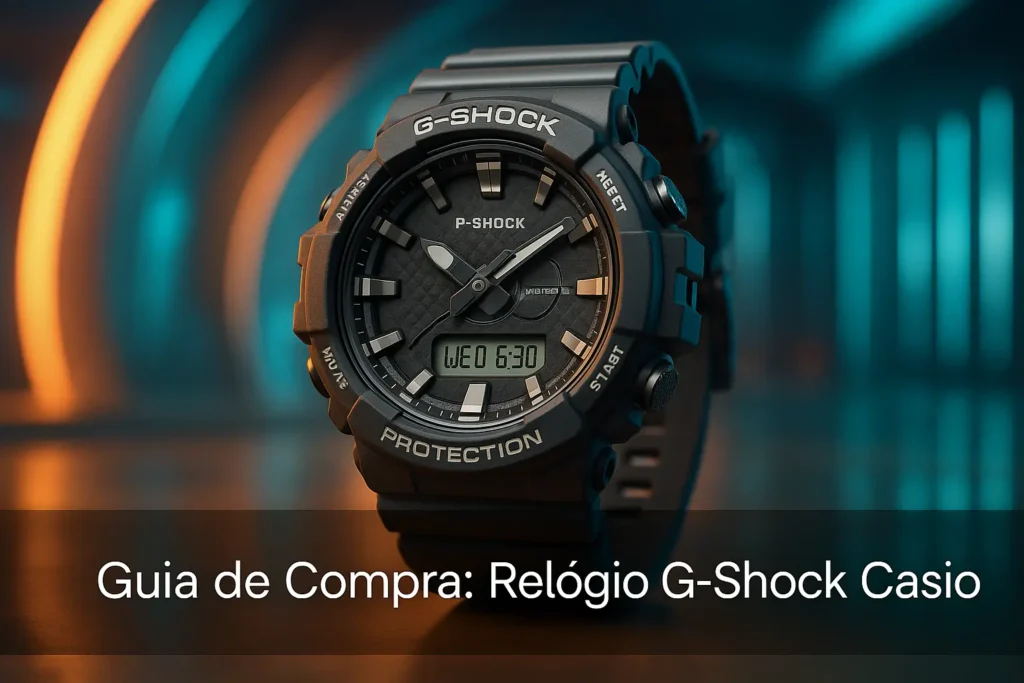 Guia de Compra: 5 Melhores Relógios G-Shock Casio para 2025