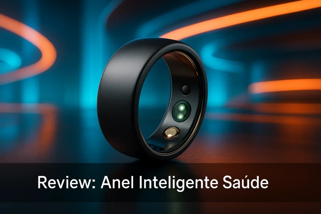 Anel Inteligente Walpck: design elegante e recursos de saúde