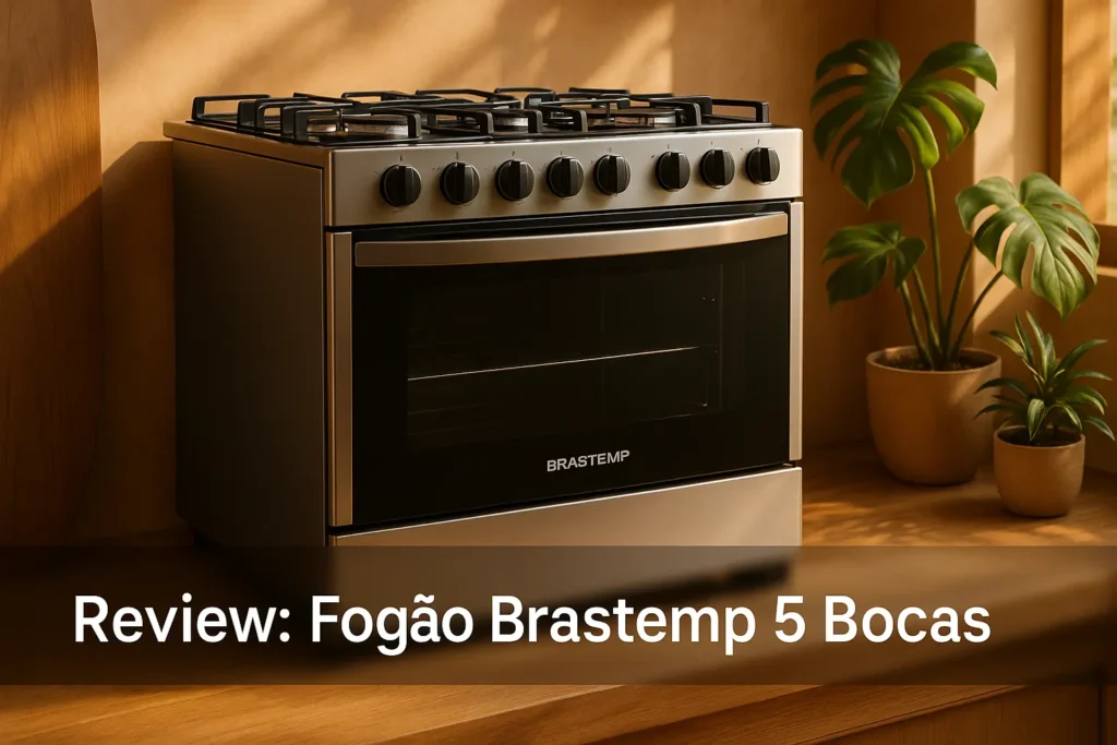 Fogão Brastemp 5 Bocas Inox é bom? Veja o veredito