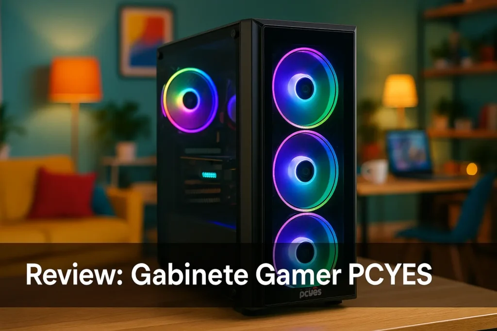 Gabinete PCYES Forcefield Max Black Vulcan: ainda vale o custo?