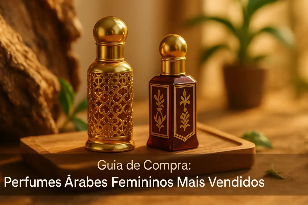 5 Melhores Perfumes Árabes Femininos Mais Vendidos