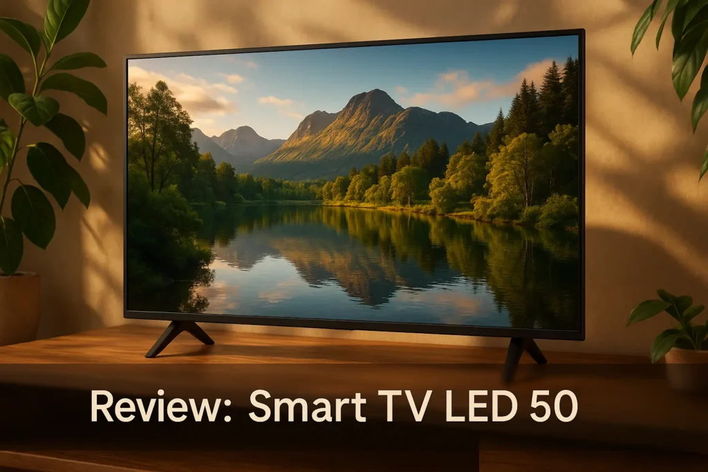 HQ Smart TV LED 50": desempenho real