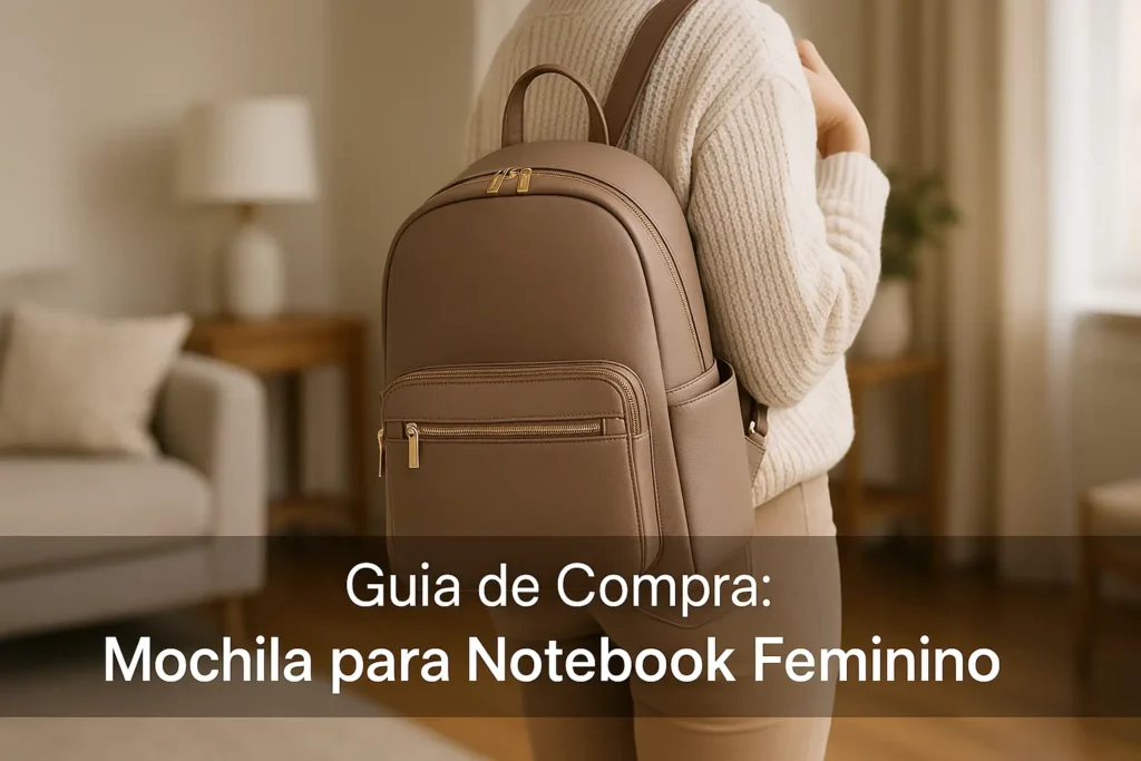 5 Melhores Mochilas para Notebook Feminino em 2025