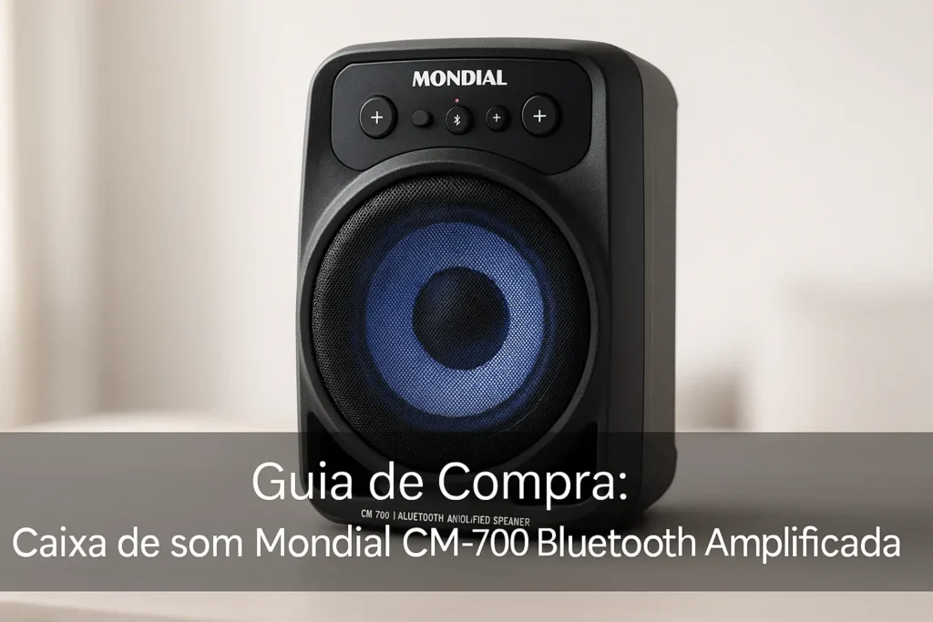 5 Melhores Caixa de som Mondial CM-700 Bluetooth Amplificada