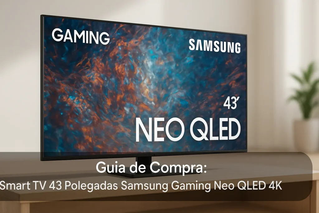 5 Melhores Smart TVs 43 Polegadas Samsung Gaming Neo QLED 4K (2025)