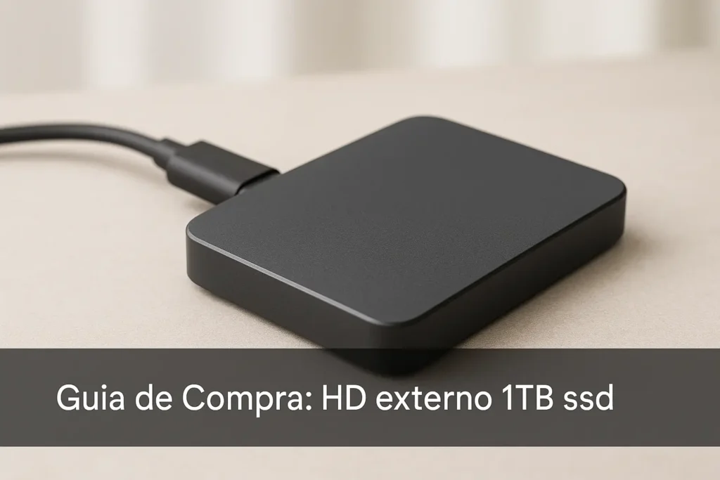 5 Melhores HD Externo 1TB SSD para 2025