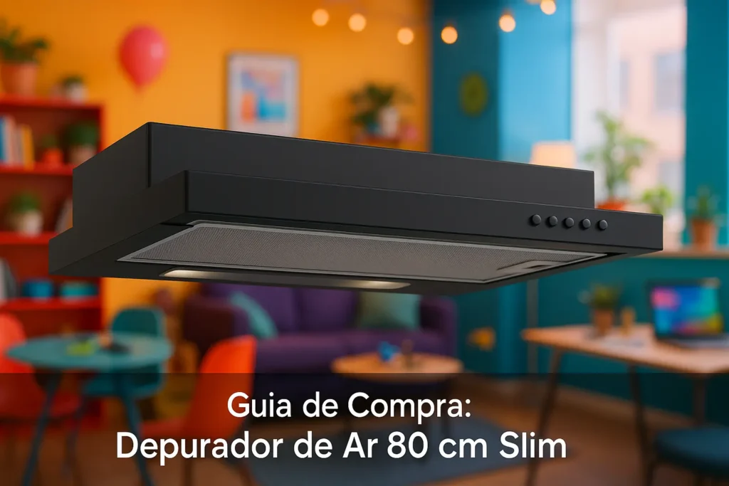 5 Melhores Depuradores de Ar 80 cm Slim para sua Cozinha