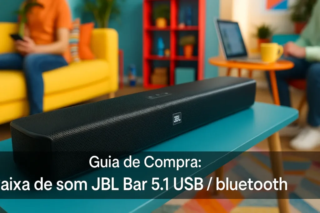 5 Melhores Caixa de Som JBL Bar 5.1 USB / Bluetooth para Som Imersivo