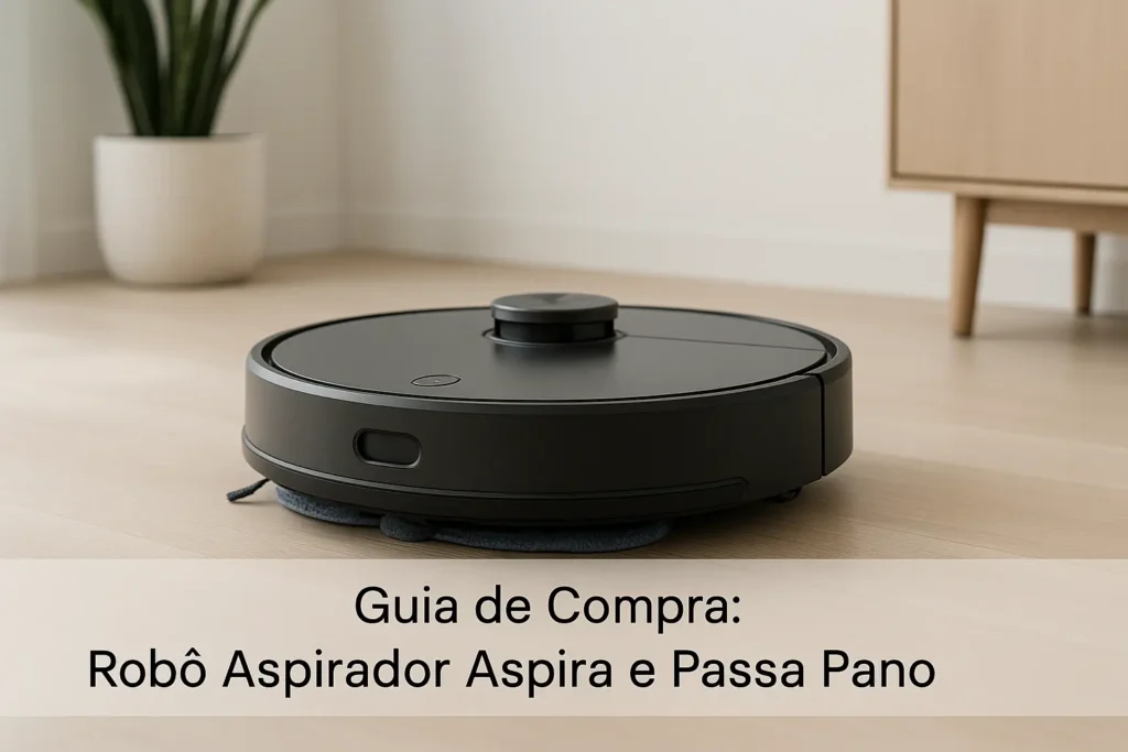 Guia de Compra: 5 Melhores Robôs Aspiradores que Aspiram e Passam Pano