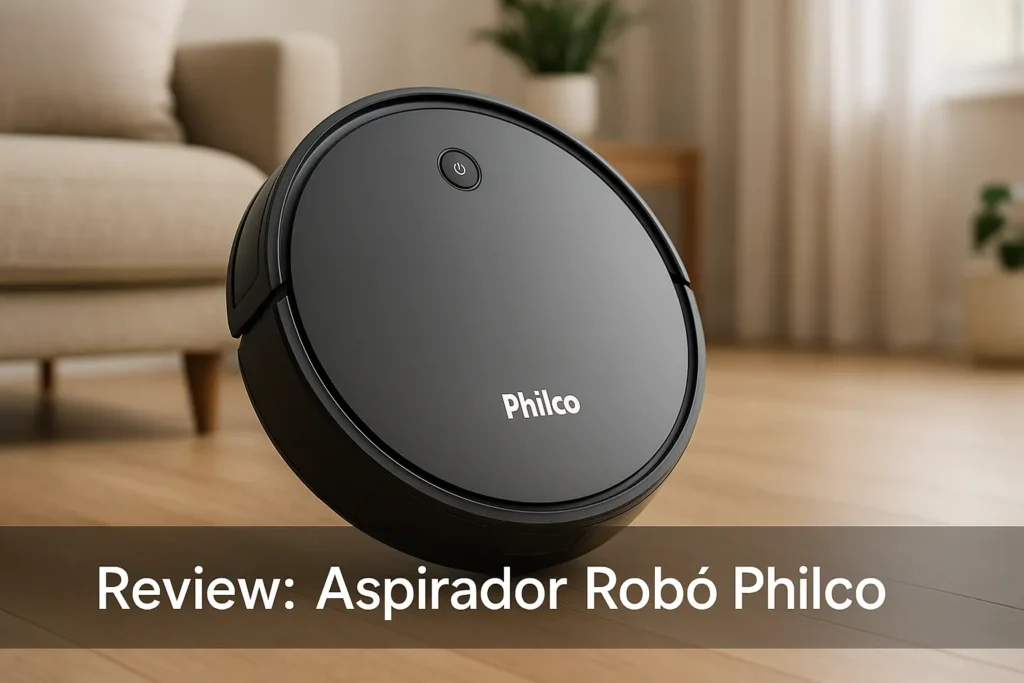 Aspirador Robô Philco PAS22P MOP: desempenho real