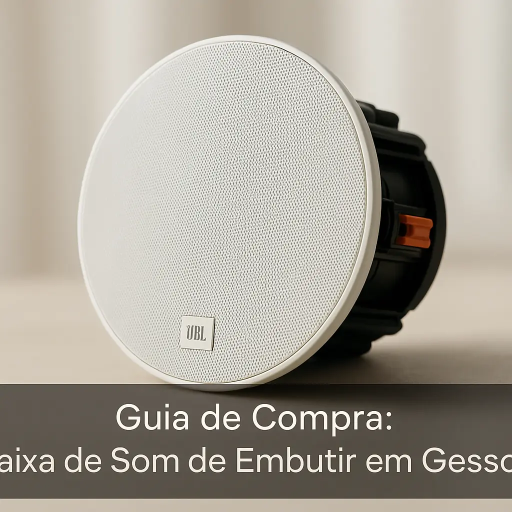 5 Melhores Caixa de Som de Embutir em Gesso JBL: Testadas em 2025