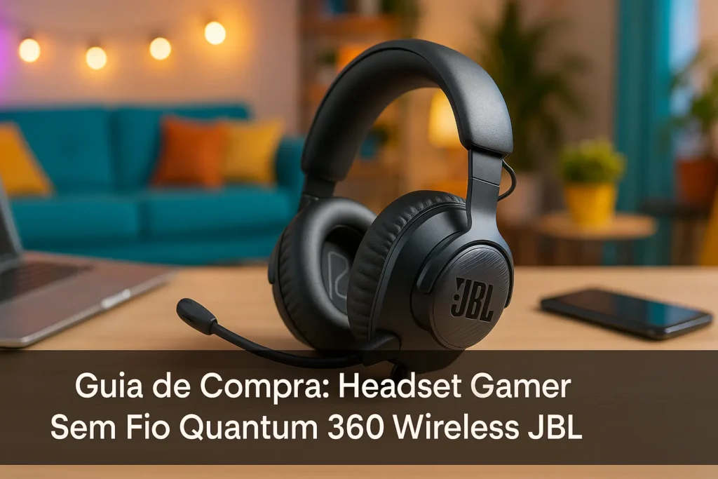 5 Melhores Headsets Gamer Sem Fio JBL Quantum 360 Wireless