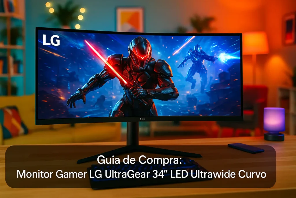 5 Melhores Monitor Gamer LG Ultragear 34 LED Ultrawide Curvo