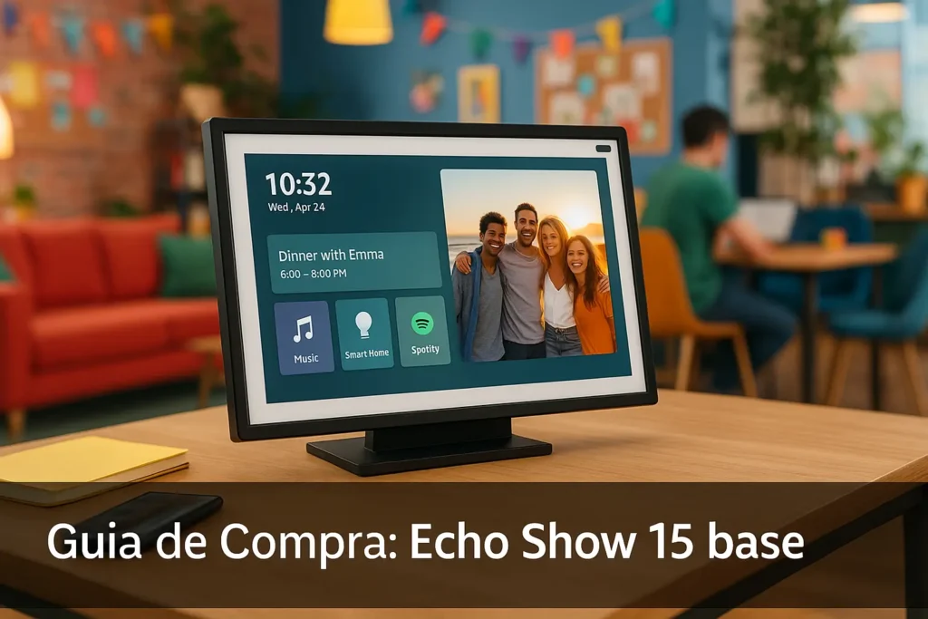 Guia de Compra: 5 Melhores Acessórios Echo Show 15 para 2025