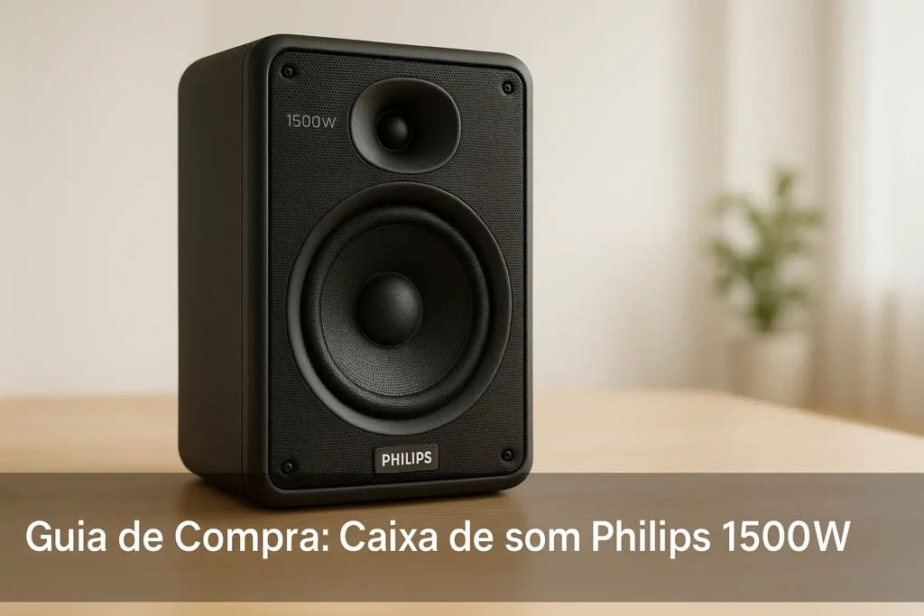 Top 5 Caixa de Som Philips 1500W Selecionadas Após Testes Rigorosos