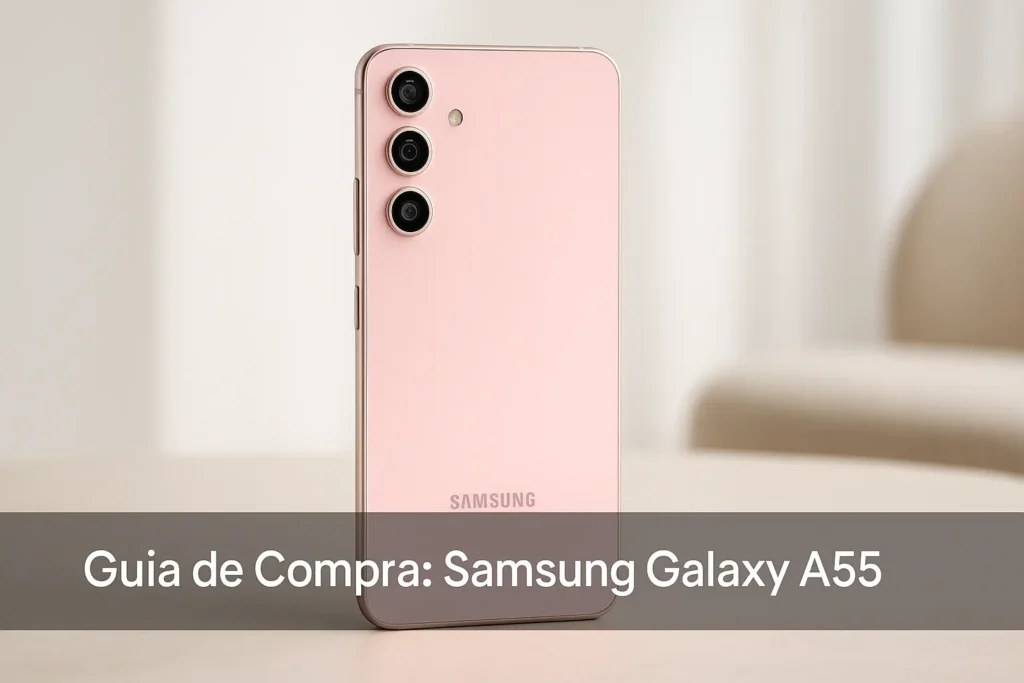 Guia de Compra: 5 Celulares Samsung A55 Rosa com Design Premium