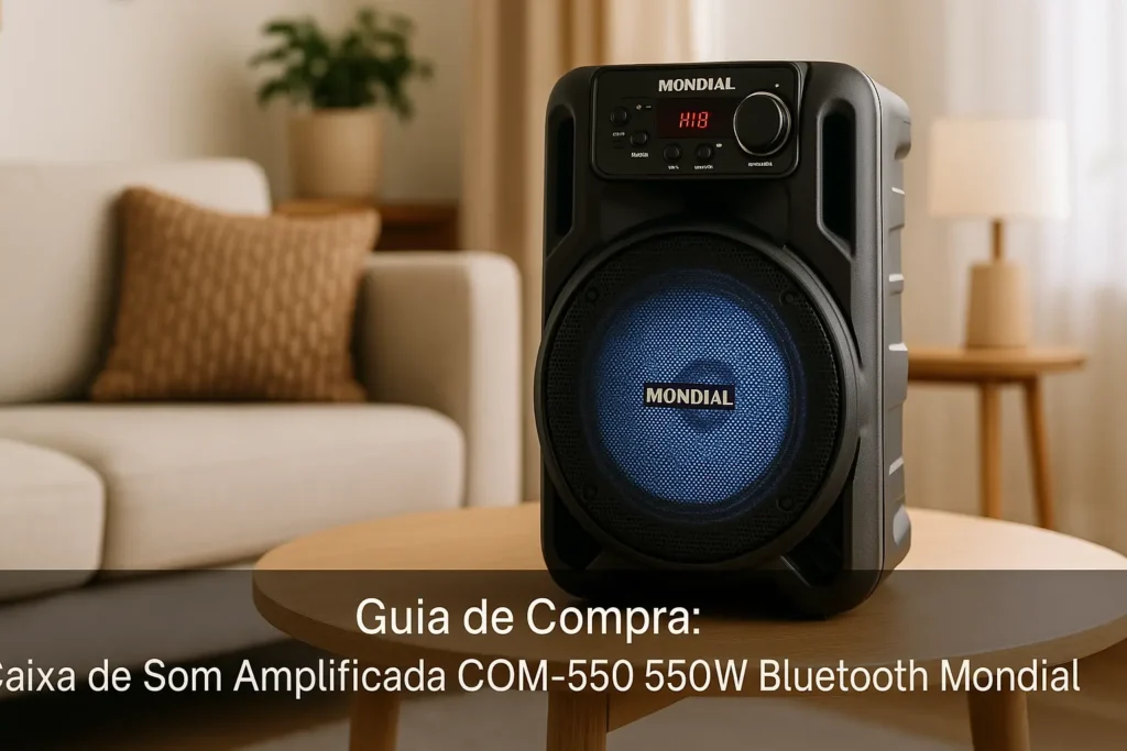 Top 5 Caixas de Som Amplificadas Mondial para Animar Sua Festa
