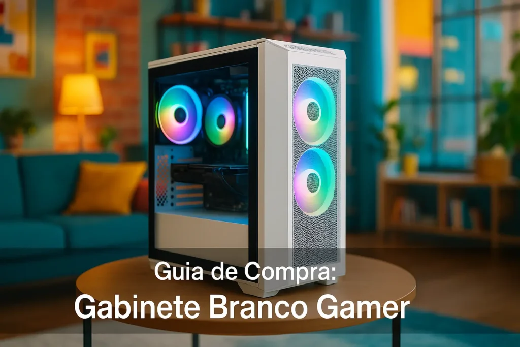 Guia de Compra: 5 Gabinetes Branco Gamer com Nota Máxima dos Usuários
