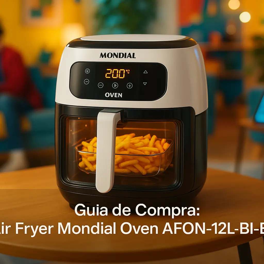 5 Melhores Fritadeiras Elétricas Air Fryer Mondial Forno Oven com Garantia no Brasil