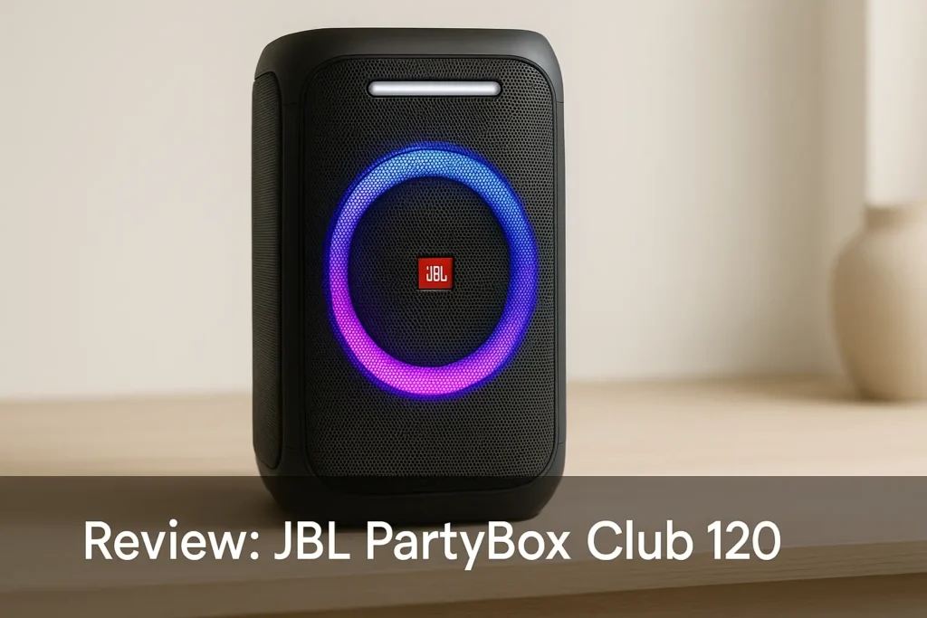 JBL Partybox Club 120: desempenho real