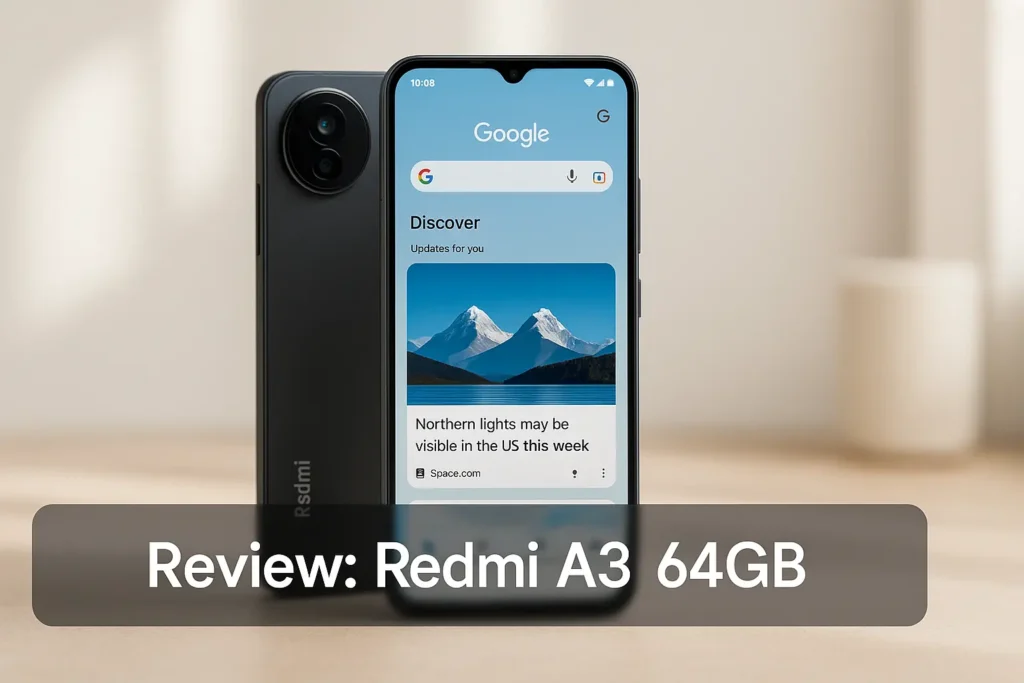 Redmi A3 64GB supera expectativas? Testamos