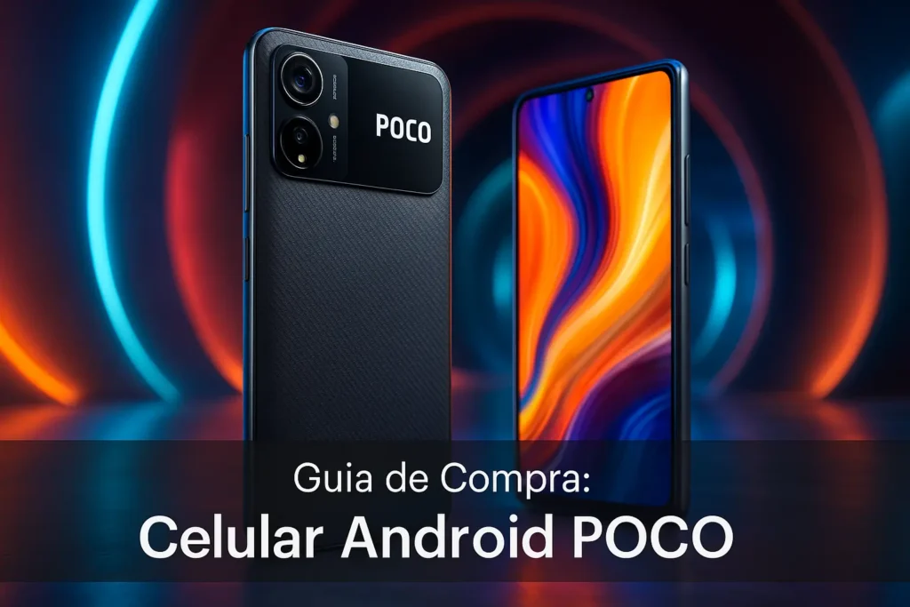 5 Celulares Android Poco com Mais Memória e Suporte Garantido