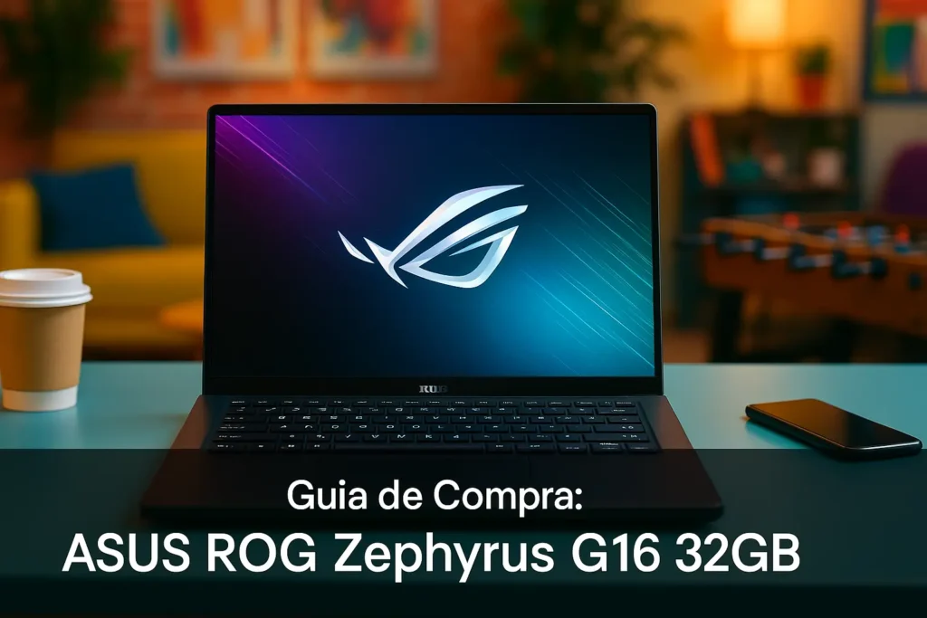 Guia de Compra: 5 ASUS ROG Zephyrus G16 com Potência e Estilo