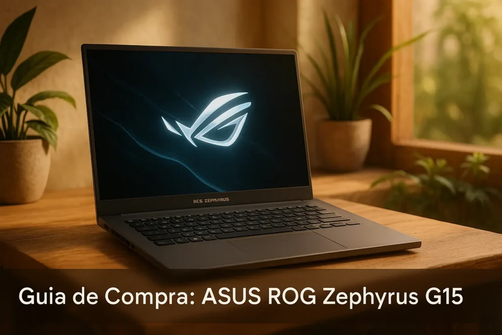 5 ASUS ROG Zephyrus G15 Disponíveis em Estoque Nacional Agora