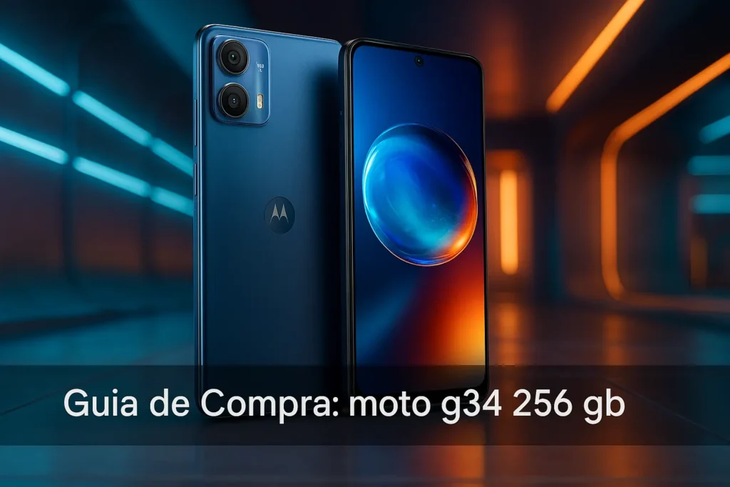 5 Melhores Celulares Moto G34 256 GB com Custo-Benefício Imbatível