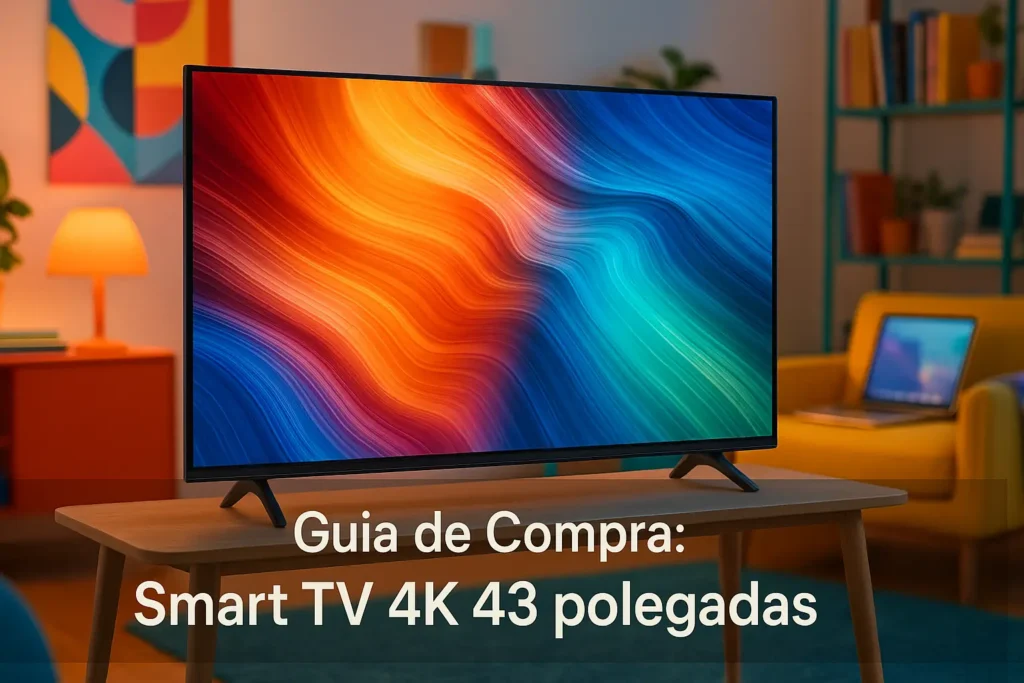 5 Melhores Smart TV 4K 43 Polegadas com Custo-Benefício Imbatível