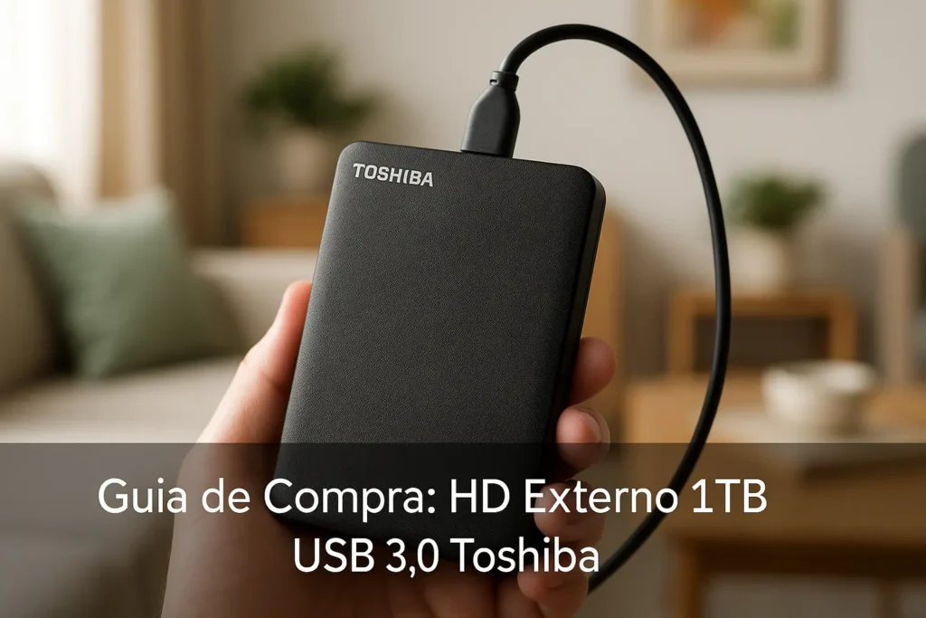 Top 5 HD Externo 1TB USB 3.0 Toshiba com Melhor Custo × Benefício