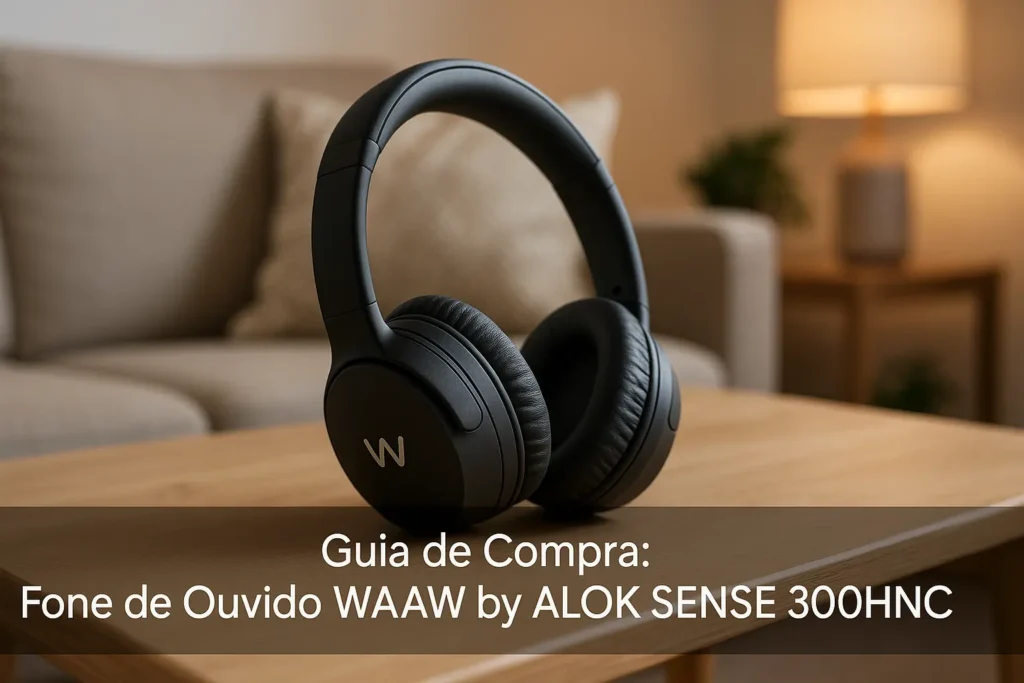 5 Melhores Fone de Ouvido WAAW by Alok Sense 300HBNC