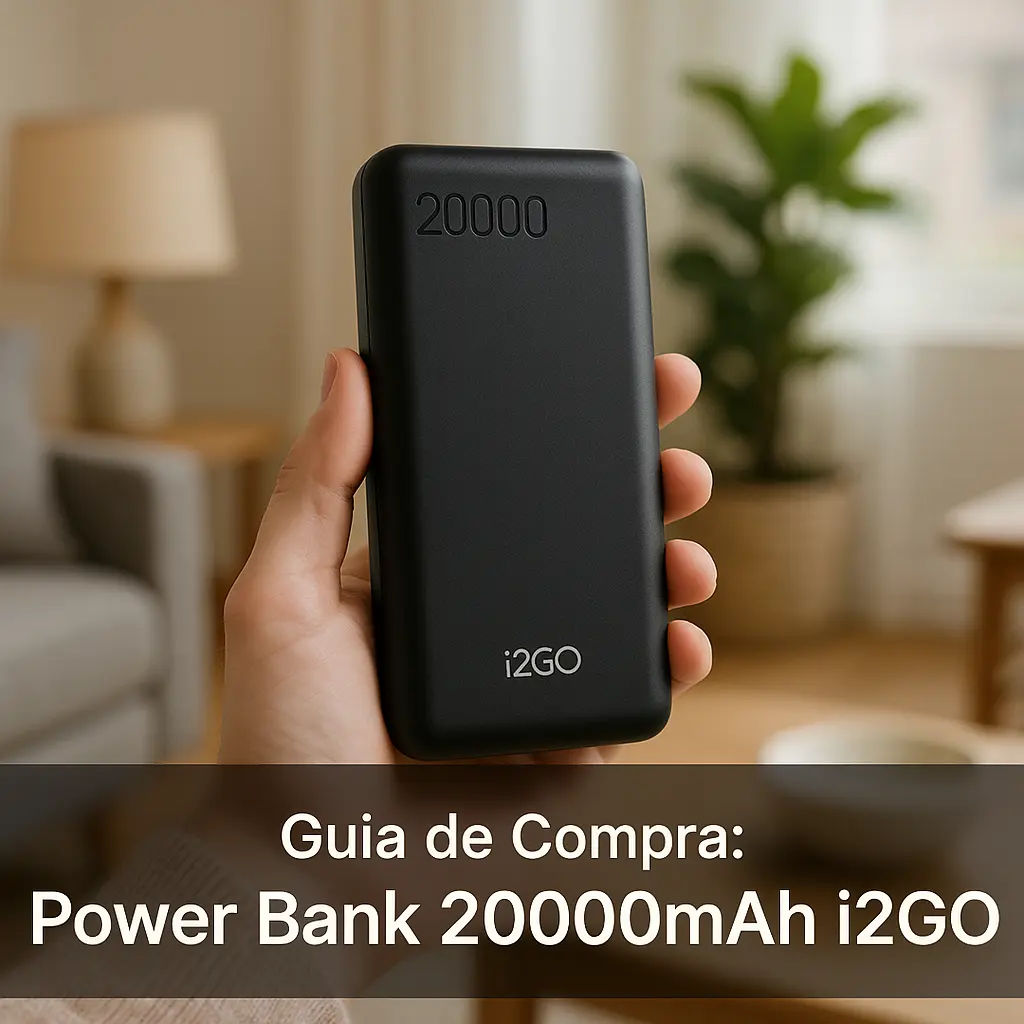 5 Melhores Power Bank 20000mAh i2GO para Levar em Qualquer Lugar