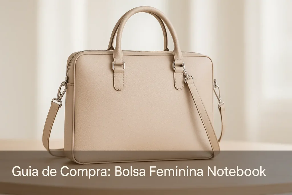 5 Bolsas Femininas para Notebook Disponíveis no Brasil