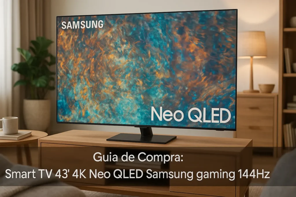Guia de Compra: 5 Melhores Smart TVs 43″ 4K Neo QLED Samsung Gaming 144Hz