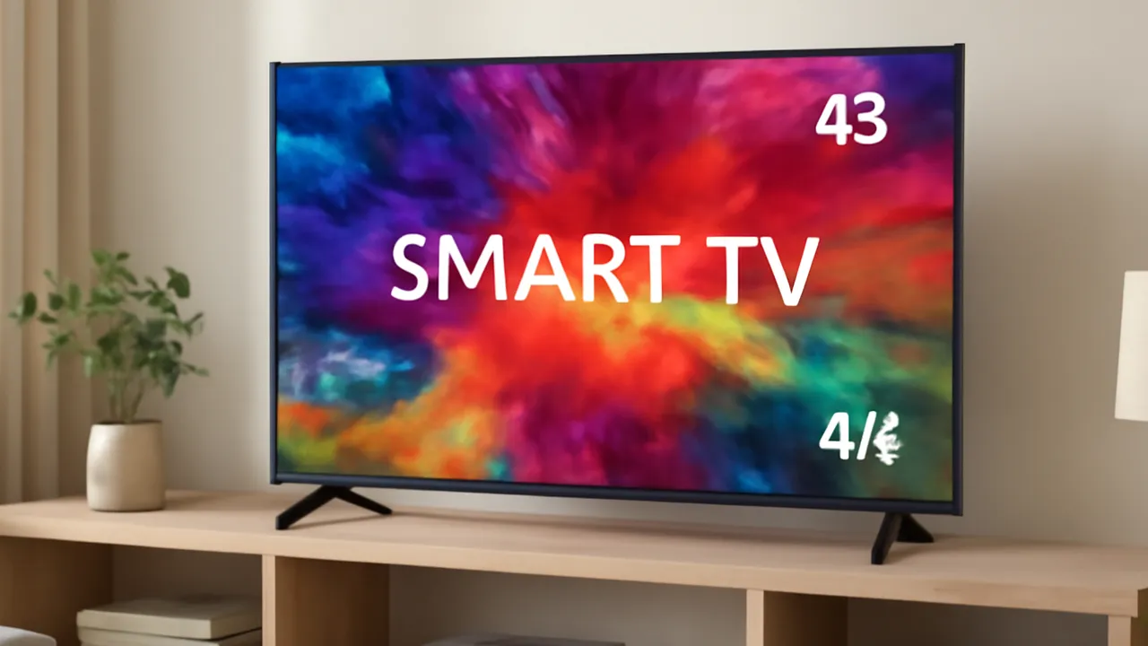 5 Melhores TVs 43 Polegadas Smart 4K para 2025