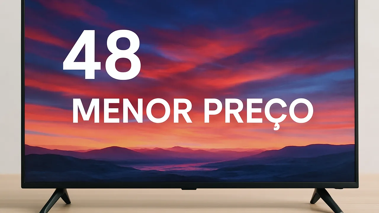 Guia de Compra: 5 Melhores Smart TVs 48 Polegadas com Menor Preço