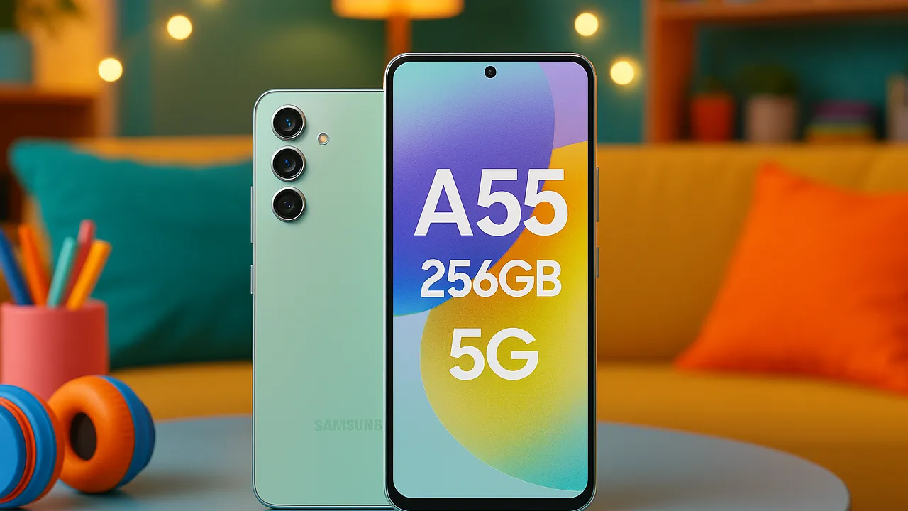 Top 6 celular Samsung A55 256GB 5G até R$3.690 — aproveite estas ofertas