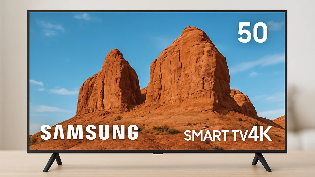 6 melhores Samsung Smart TV 4K 50" perfeitas para sua sala