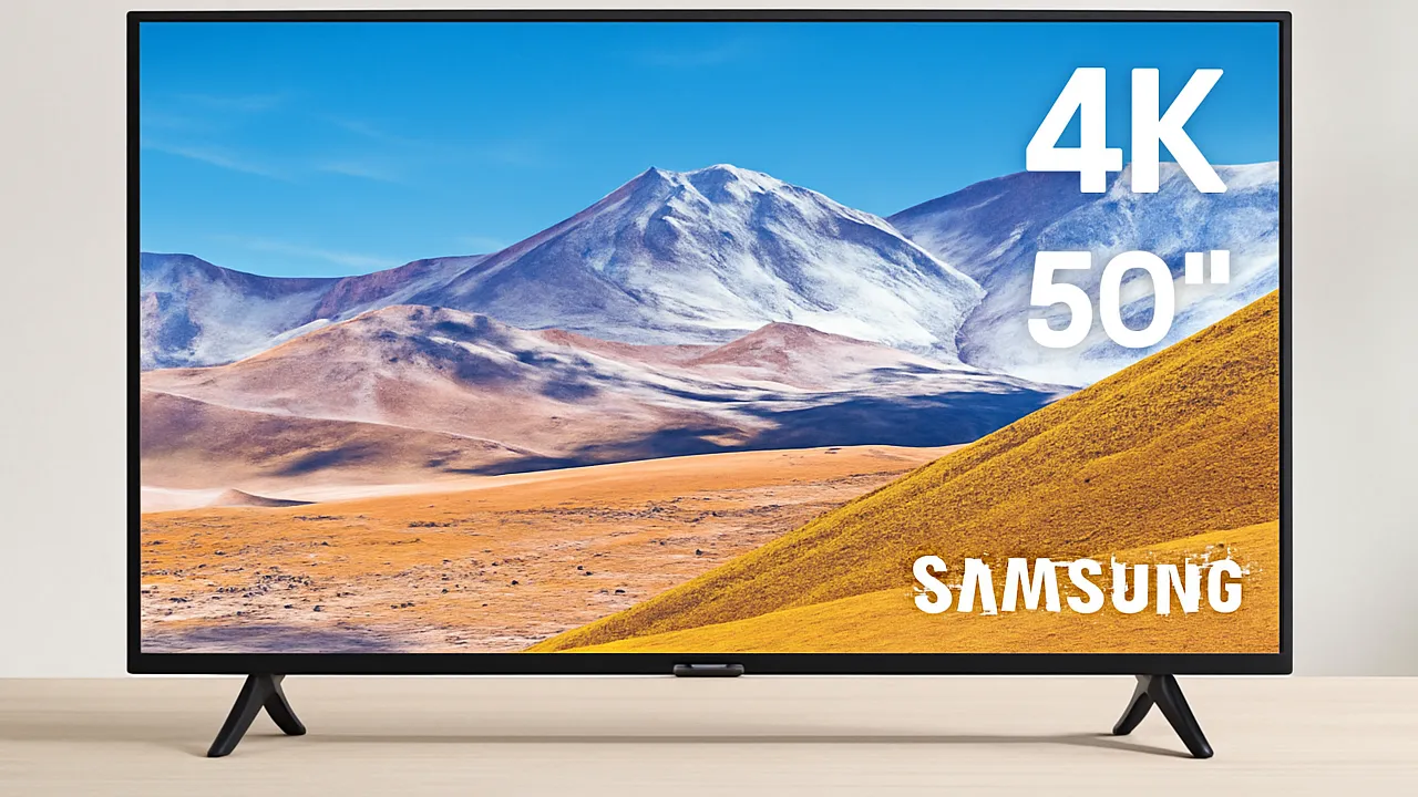 6 melhores smart TVs 4K 50 polegadas Samsung para ver tudo em grande estilo