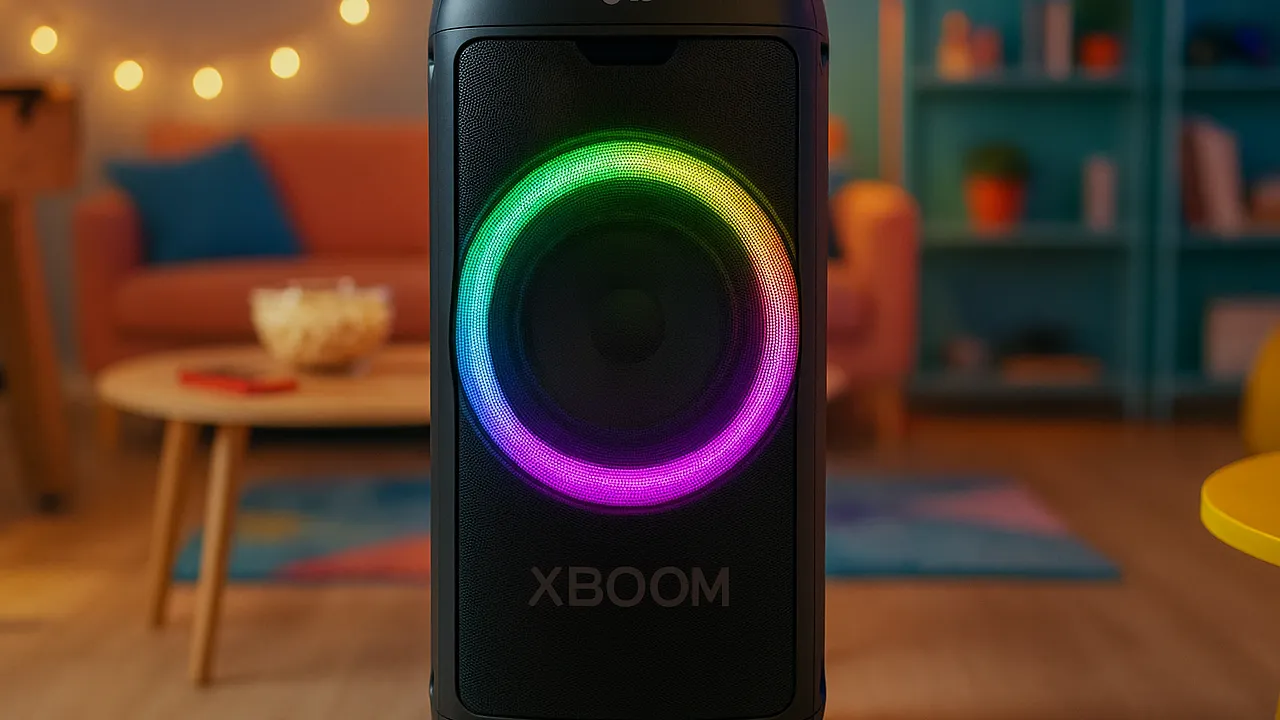 Caixa de som portátil LG Xboom Partybox XL5 bons até R$3.599 com tecnologia de ponta