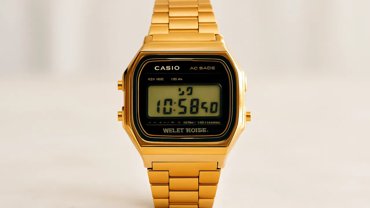 Guia de Compra: 5 Melhores Relógios Casio Dourado Vintage